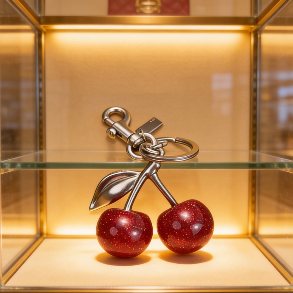 coach Cherry bag key chain - Picture 6 of 6